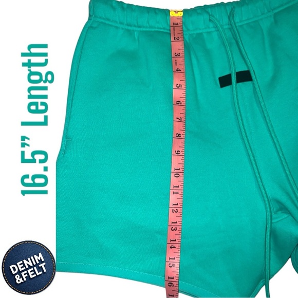 ESSENTIALS Fear of God Essentials Polar Fleece Shorts | Mint Leaf | NEW/NWOT🔥 - Picture 14 of 16